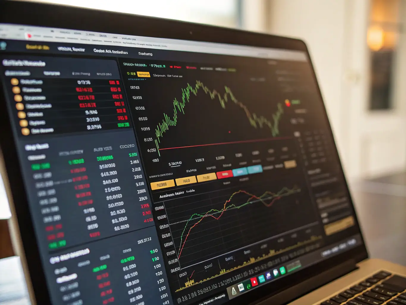 A screenshot of the gold IRA platform's dashboard, showcasing its user-friendly interface and easy navigation.